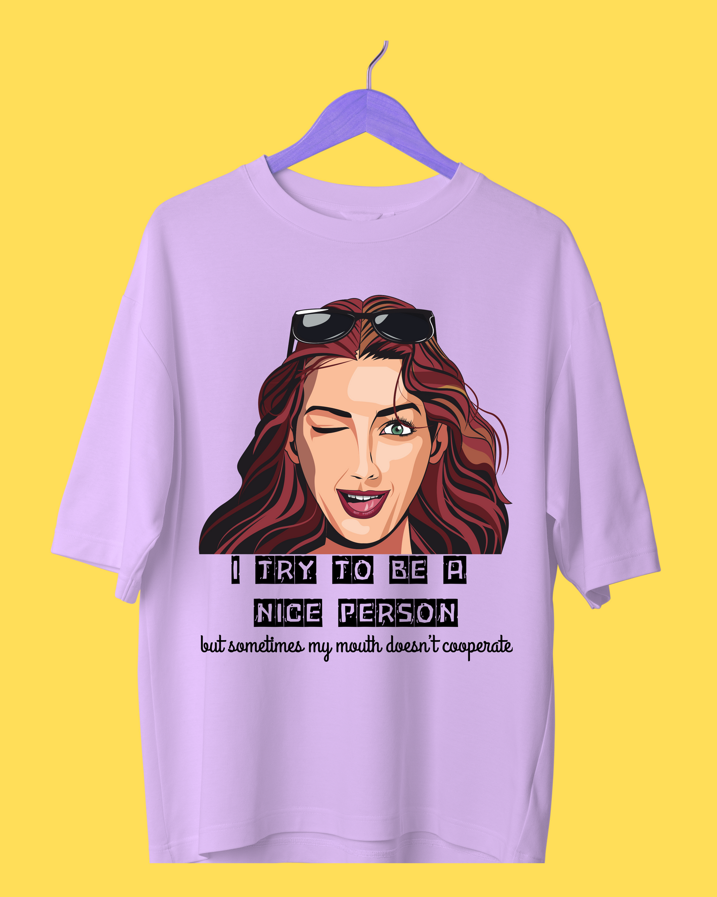 "CHIKNI CHUPDI BAATEIN" Women's TSHIRT