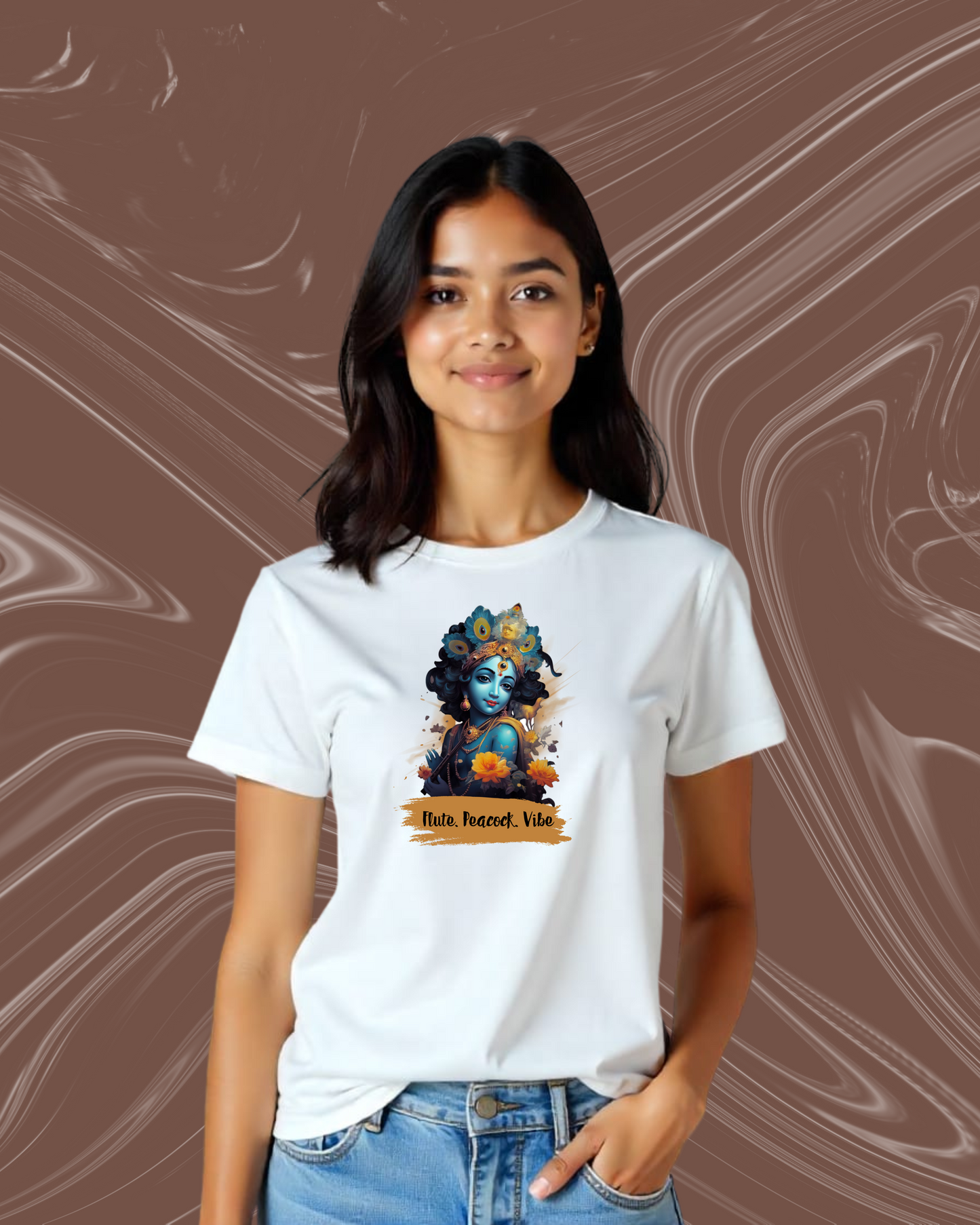 Flute, peacock,Vibe Women's Edition