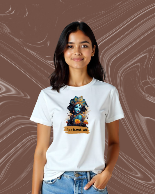 Flute, peacock,Vibe Women's Edition