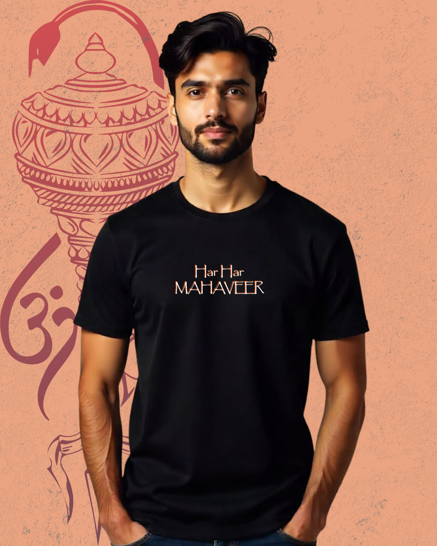 "Har Har Mahaveer" 100% Cotton Limited Edition Premium Tshirts