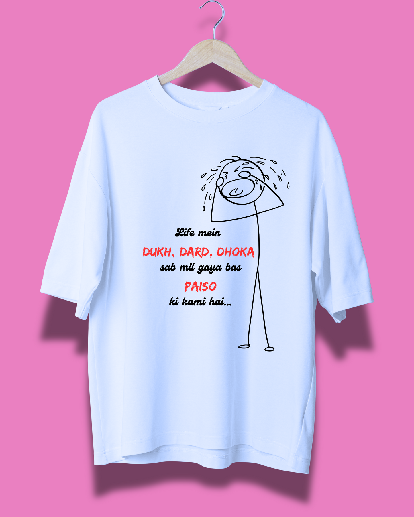 Money Matters Unisex Oversized T-Shirt