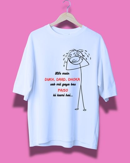 Money Matters Unisex Oversized T-Shirt