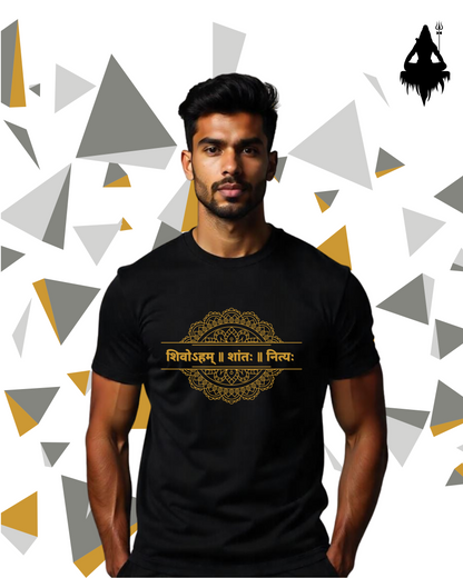🔱Shivoham Shanti Normal Fit T-shirt