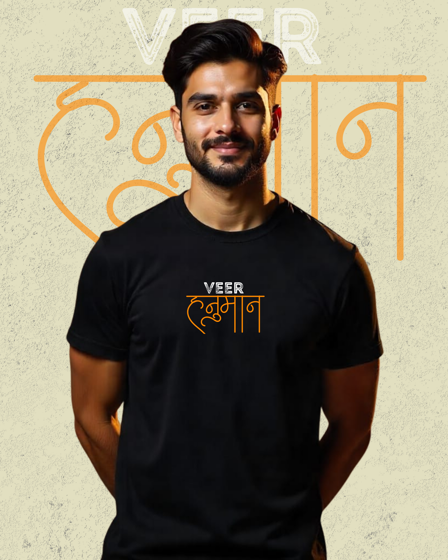 "Veer Hanuman" Limited Edition 100% Cotton Premium Tshirts
